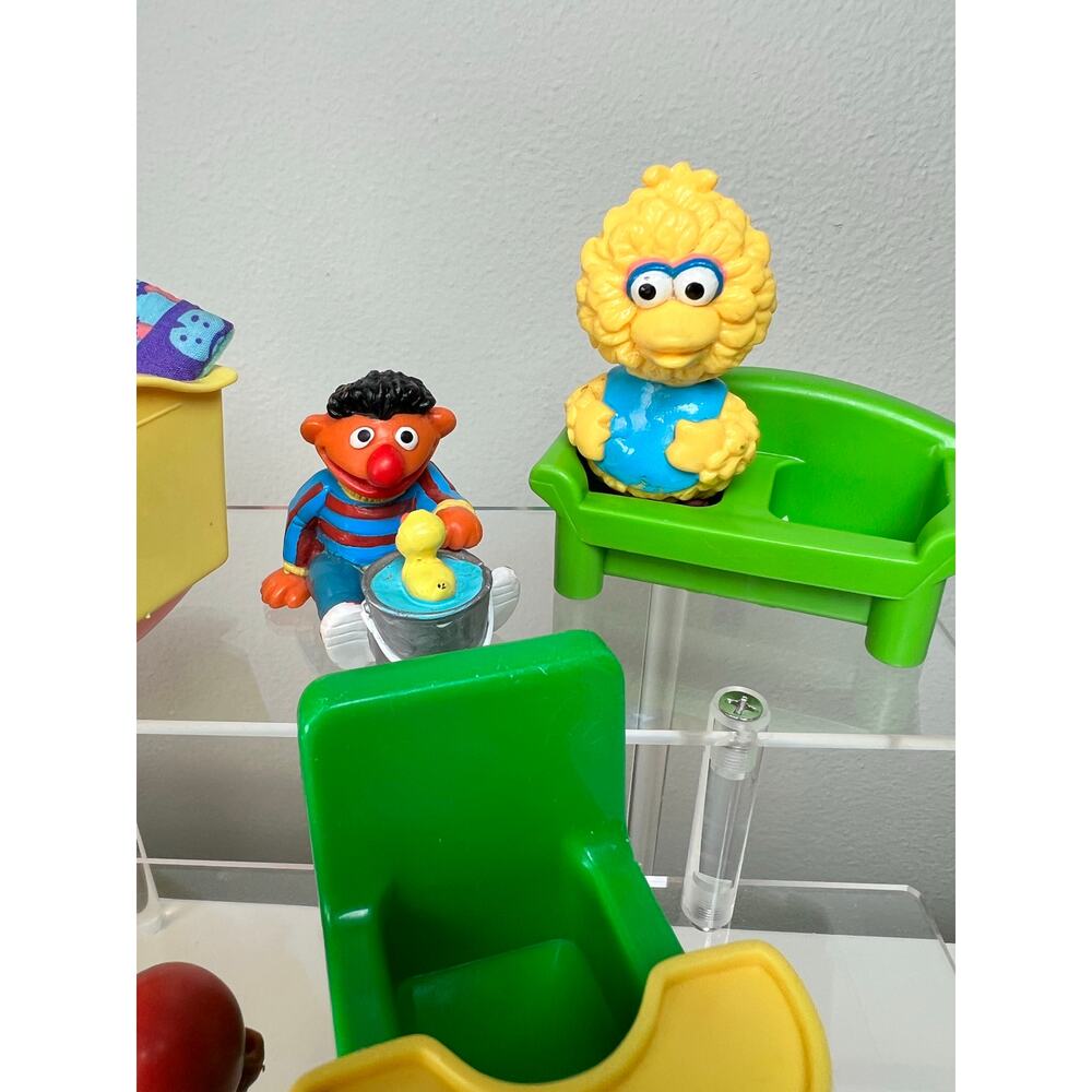 Sesame Street Babies and Characters Vtg Dollhouse Accessory Jim Henson Illco - Picture 7 of 7